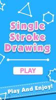 Single Strike Drawing Affiche