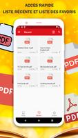 Fast PDF Reader capture d'écran 1