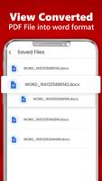 PDF to Word Converter App screenshot 1