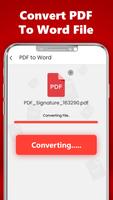 2 Schermata PDF to Word Converter App