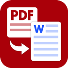 Convertidor de PDF a Word icono