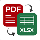 Converter PDF para Excel－XLSX ícone