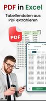 PDF in Excel Umwandeln - XLSX Plakat