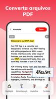 PDF Master imagem de tela 1