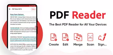 PDFリーダーアプリ-PDFファイルを表示および読み取る