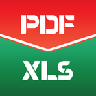 PDF to Excel أيقونة