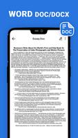 Document reader - PDF Reader تصوير الشاشة 1