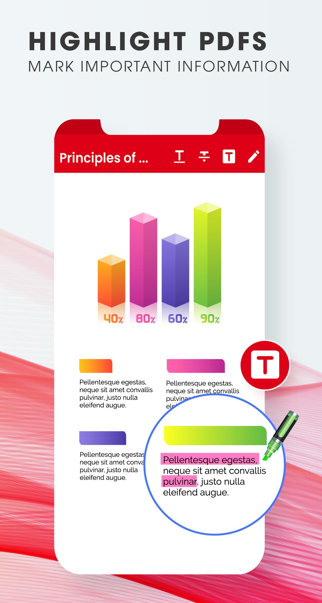 Pdf viewer pdf reader with highlighter notes apk for android download