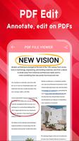 PDF Reader:PDF View, Edit File स्क्रीनशॉट 3