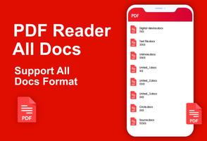 PDF Reader - Document Reader الملصق