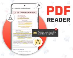 PDF Tool: PDF viewer, PDF fast الملصق