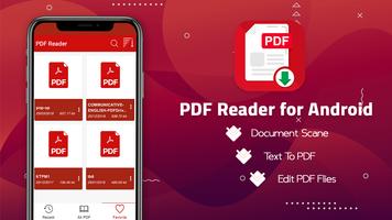 PDF reader for Android: PDF file reader Plakat