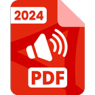 قارئ PDF صوتي - تطبيق PDF أيقونة