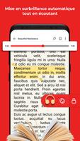 Lecteur PDF: Lire PDF en Audio capture d'écran 2