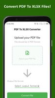 PDF To XLSX Converter PDF XLSX Screenshot 1
