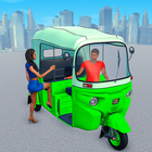 tuk tuk auto rickshaw Jeux icône