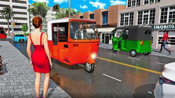 tuk tuk auto rickshaw Jeux capture d'écran 2