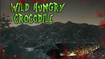 Wild Hungry Crocodile 3D poster