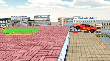 Rooftop Car Stunts screenshot 2
