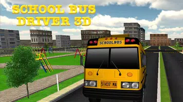 Poster School Bus Driver 3D