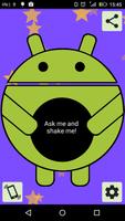 Androidのマジックボールを話す ポスター