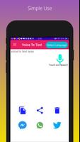 Voice To Text speech to text poster