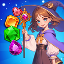 Jewel adventure match 3 witch APK