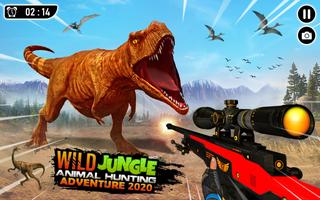 Wild jungle Animal Hunting Adventure 2020 الملصق
