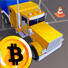 Bitcoin Truck Parking Zeichen