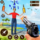Archery Bottle Shooting: Knock Down Shooting Game icône