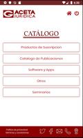 Catalogo Gaceta Juridica capture d'écran 1