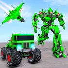 US Army Robot Monster Truck Transformation Games 图标
