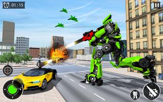 US Army Robot Monster Truck Transformation Games 海报