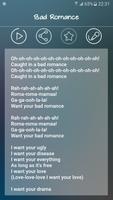 Lady GaGa Lyrics Screenshot 2