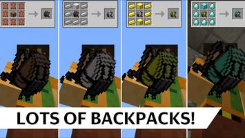 Backpacks Mod for Minecraft تصوير الشاشة 1