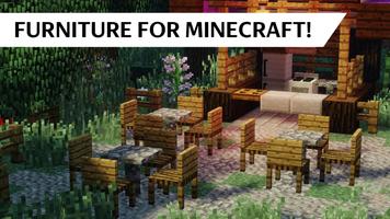 Mod de muebles para Minecraft Poster