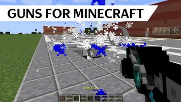 XM Guns mods for Minecraft Affiche