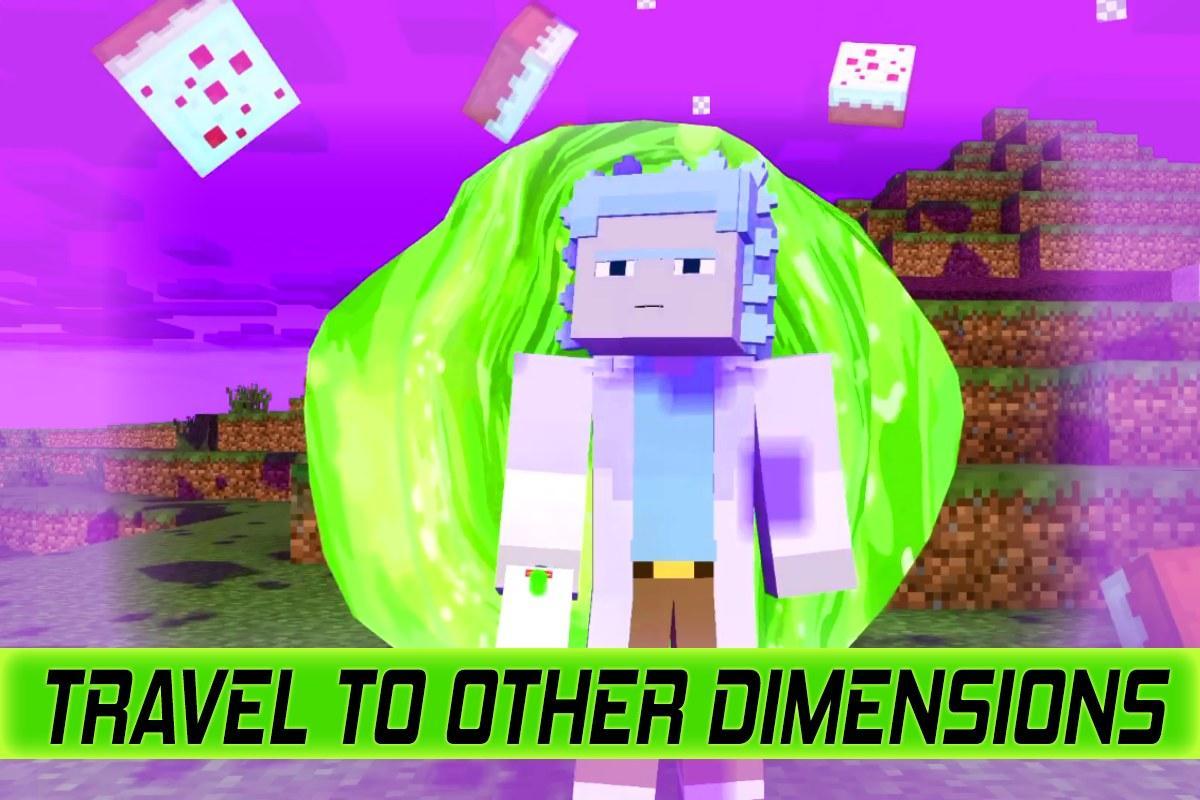 Mod Rick & Morty + Space Cruiser Addon APK for Android Download