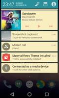 Material Retro Theme পোস্টার