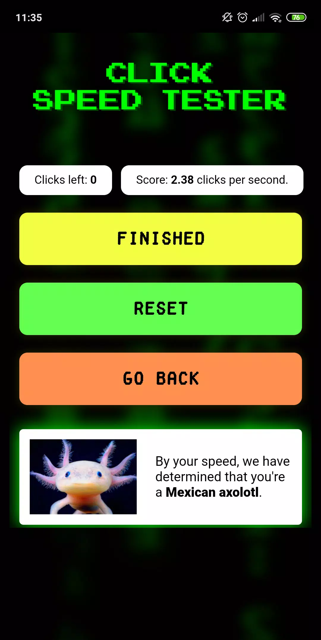 Click Speed Test APK for Android Download