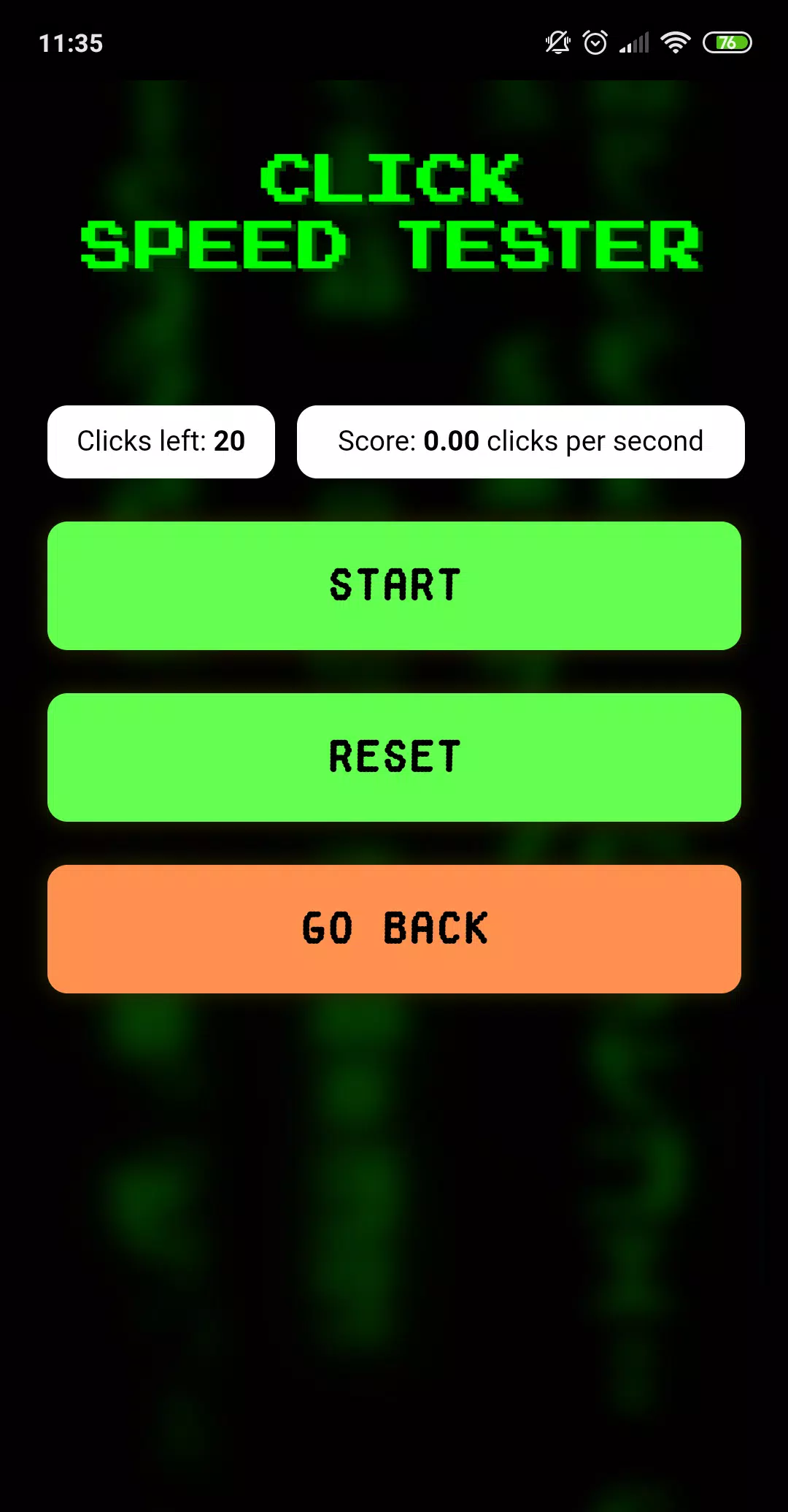 Click Speed Test - APK Download for Android