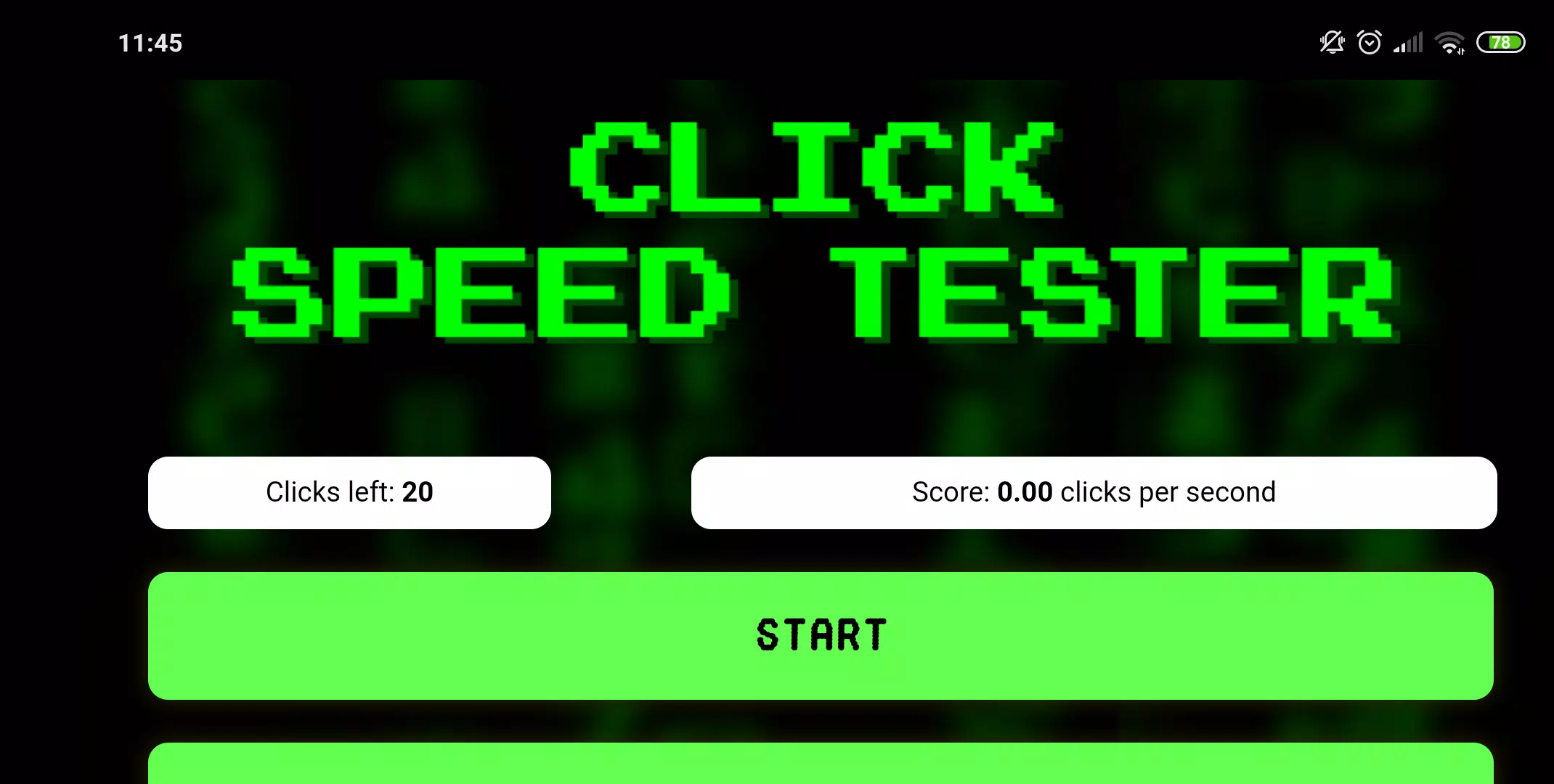 Download do APK de Click Speed Test para Android