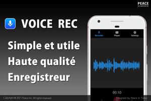 Enregistreur Vocal Affiche