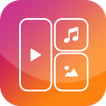 Icona Video Collage & Photo Editor