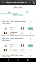 Vélo Sur Route Résultats capture d'écran 2