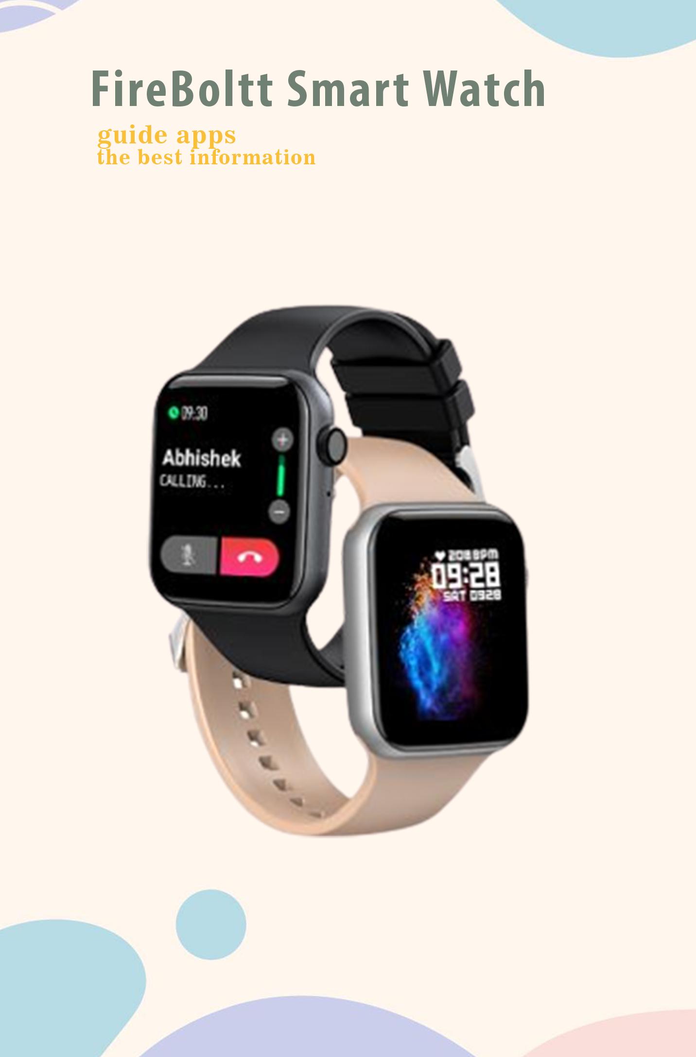 firebolt smart watch display