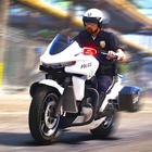 Police Moto Crime Cop Chase Si icône
