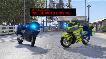 Police Moto Crime Cop Chase Si Affiche