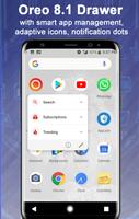 Launcher Oreo 8.1 Pro captura de pantalla 1