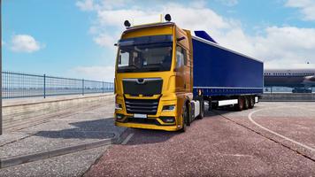 Truck Driving Simulator Games Poster